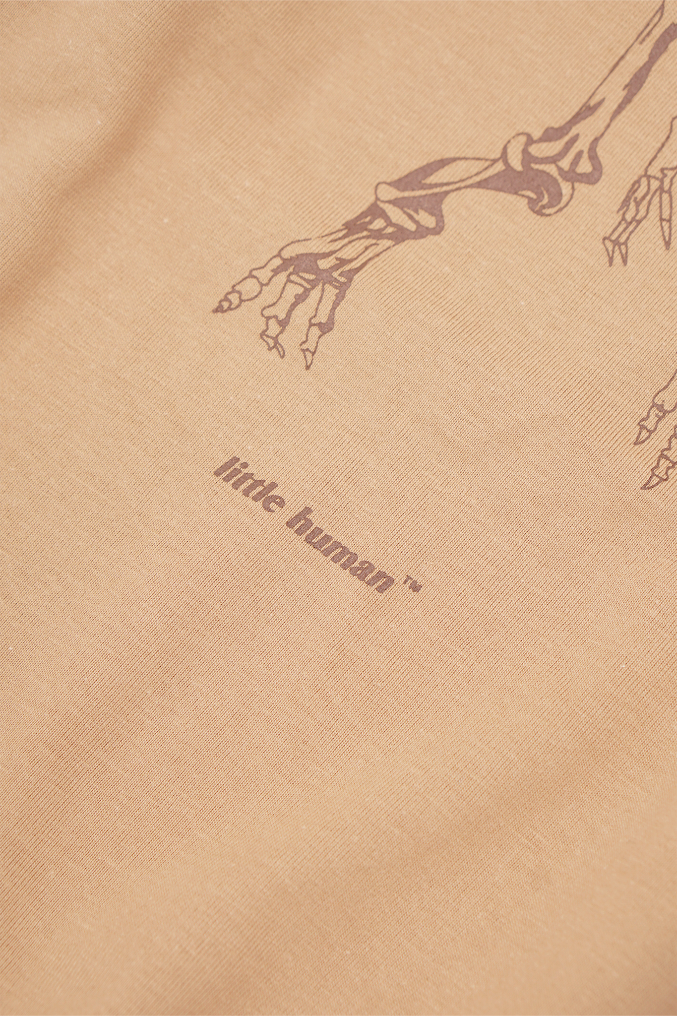 "DILOPHOSAURUS" LITTLE HUMAN™ TEE IN WHEAT