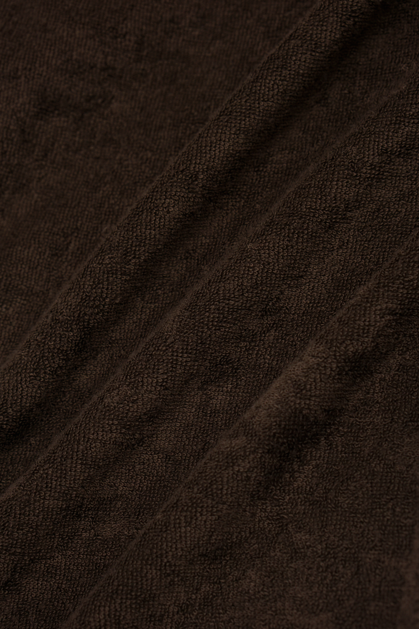 WOOD TOWEL TERRY RAW FINISH LOUNGE PANTS