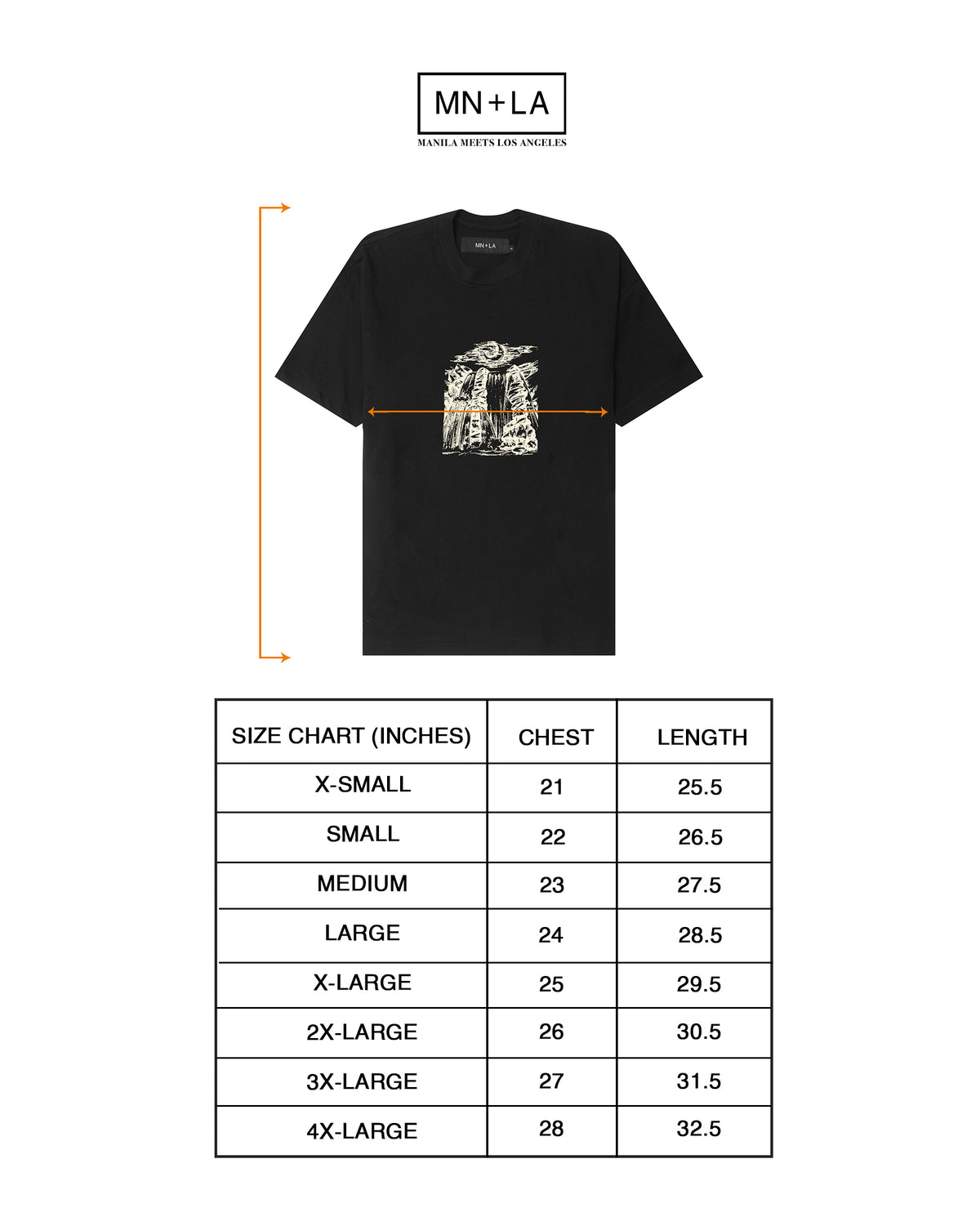 "DUSK" TEE IN ANTHRACITE