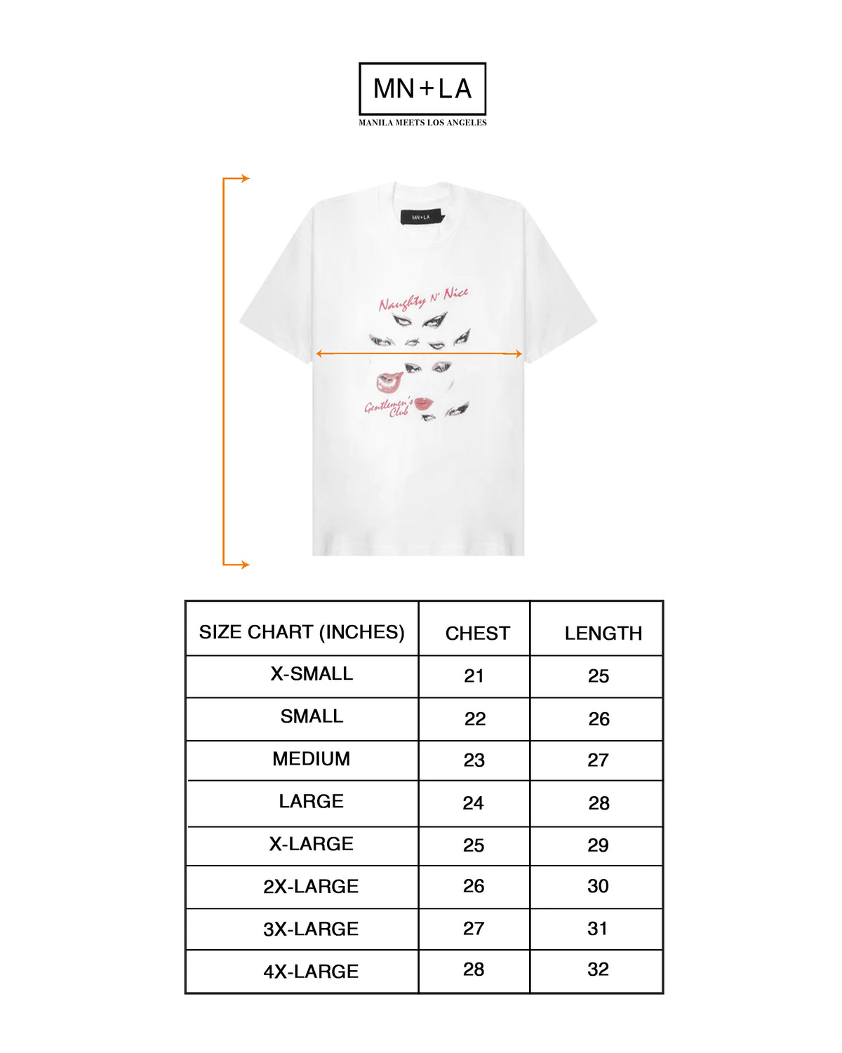 "EYES NEVER LIE" TEE IN WHITE