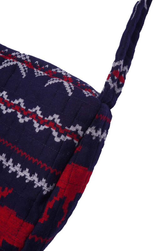 "FLOW" CROSS BAG IN MOOSE AZTEC