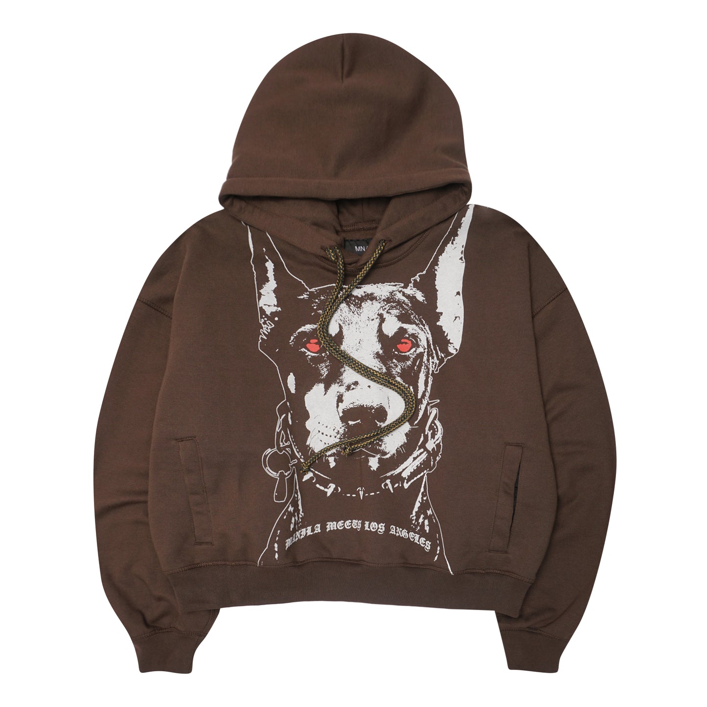HELL HOUND HOODIE IN WOOD