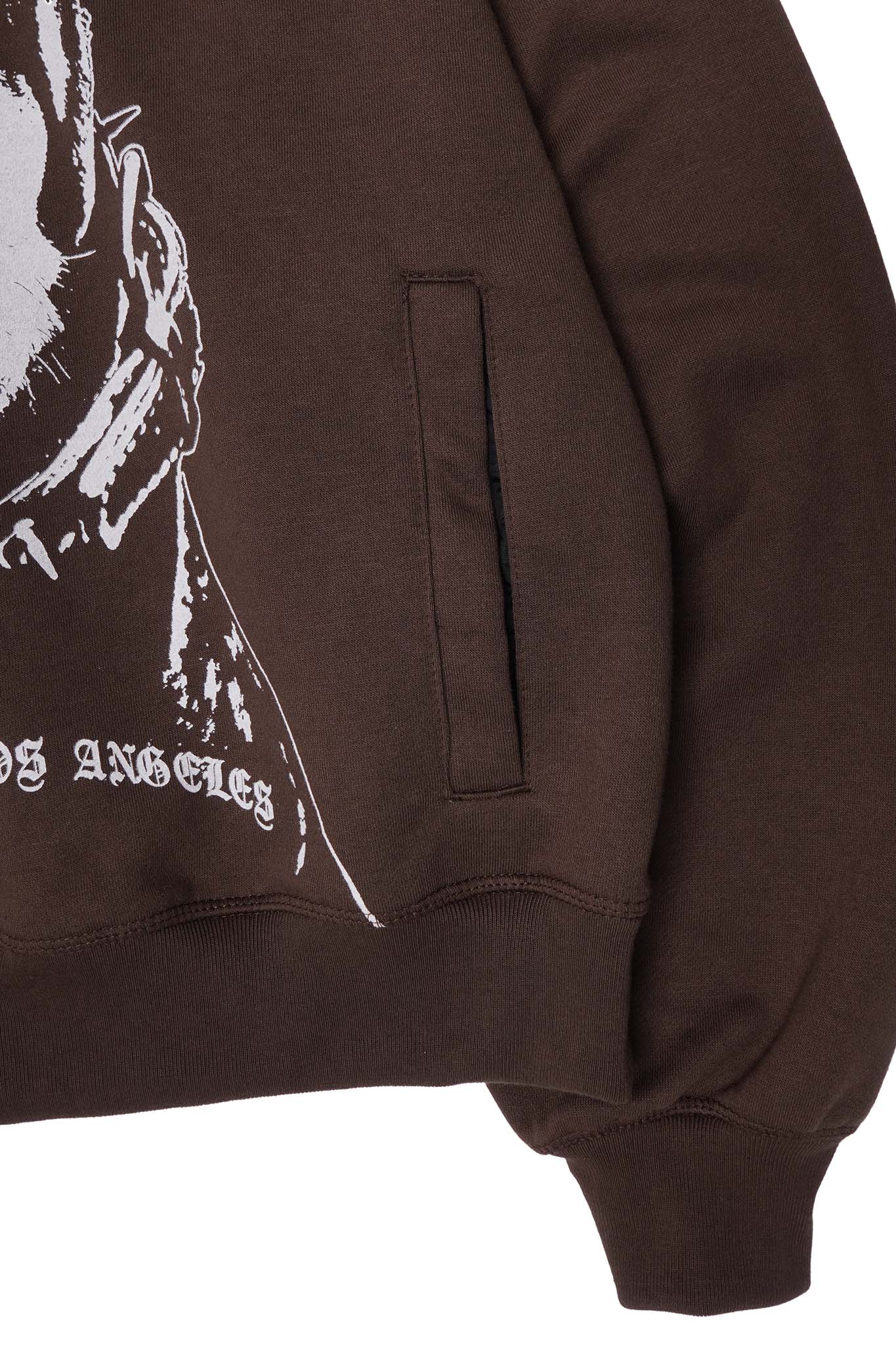 HELL HOUND HOODIE IN WOOD