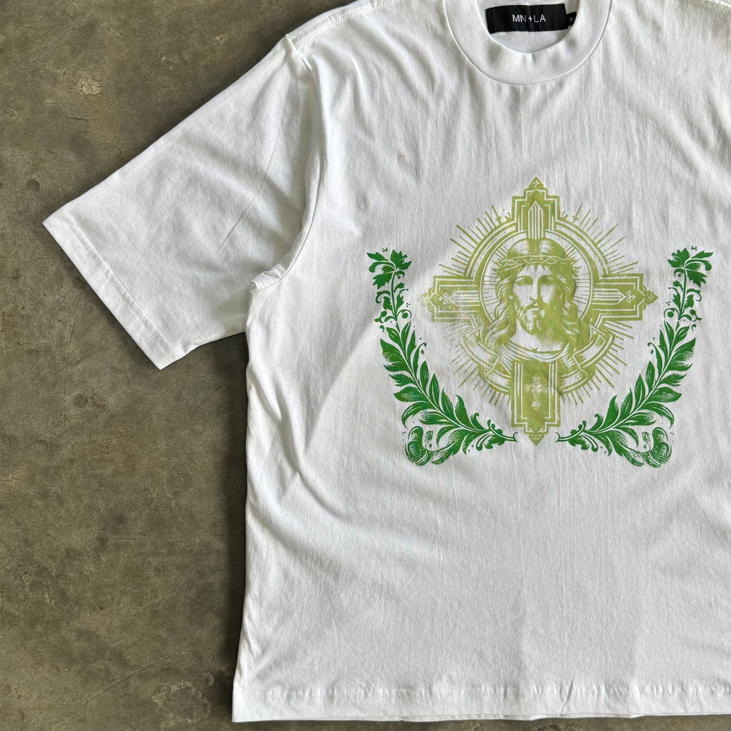 "IMMANUEL" TEE IN WHITE