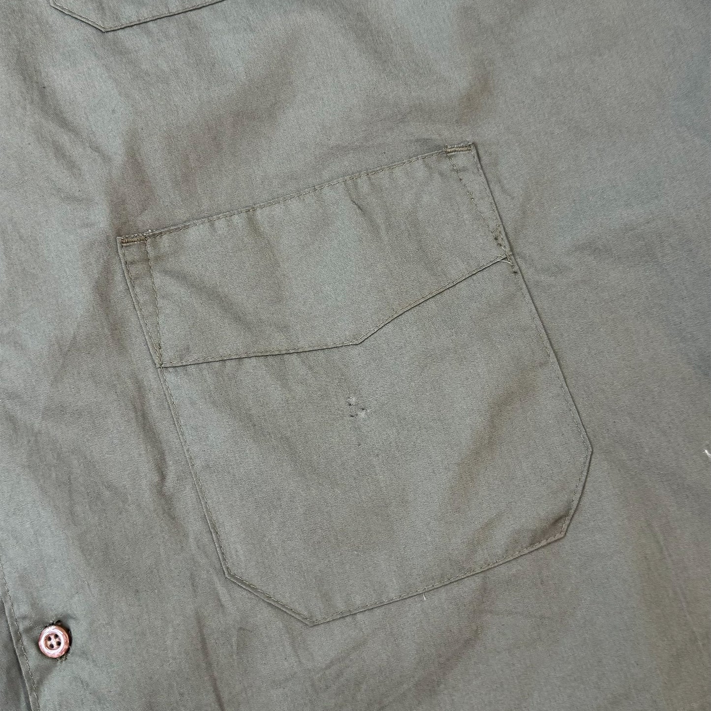 4 POCKET CUBAN SHIRT IN OLIVE GREEN