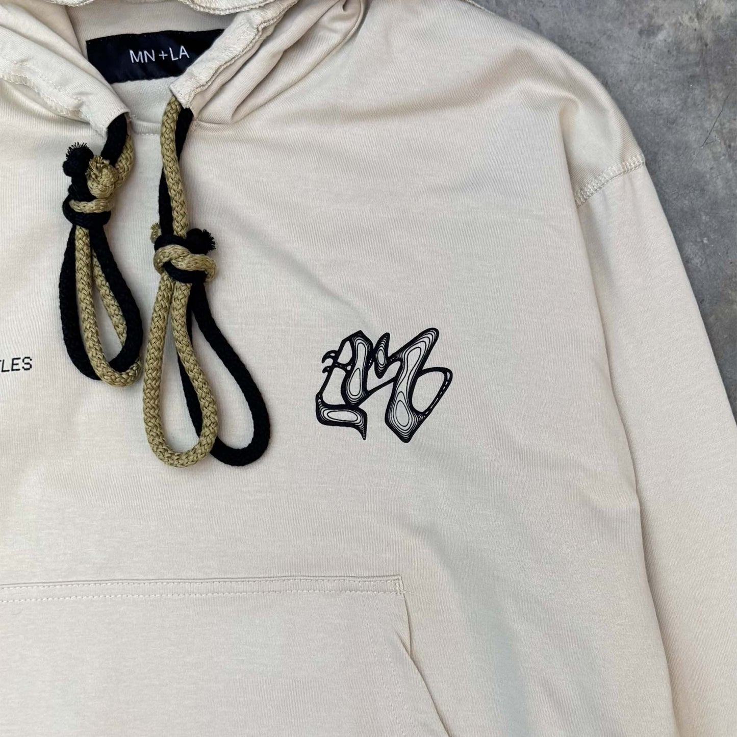 M'$ RIFT HOODIE IN OAT