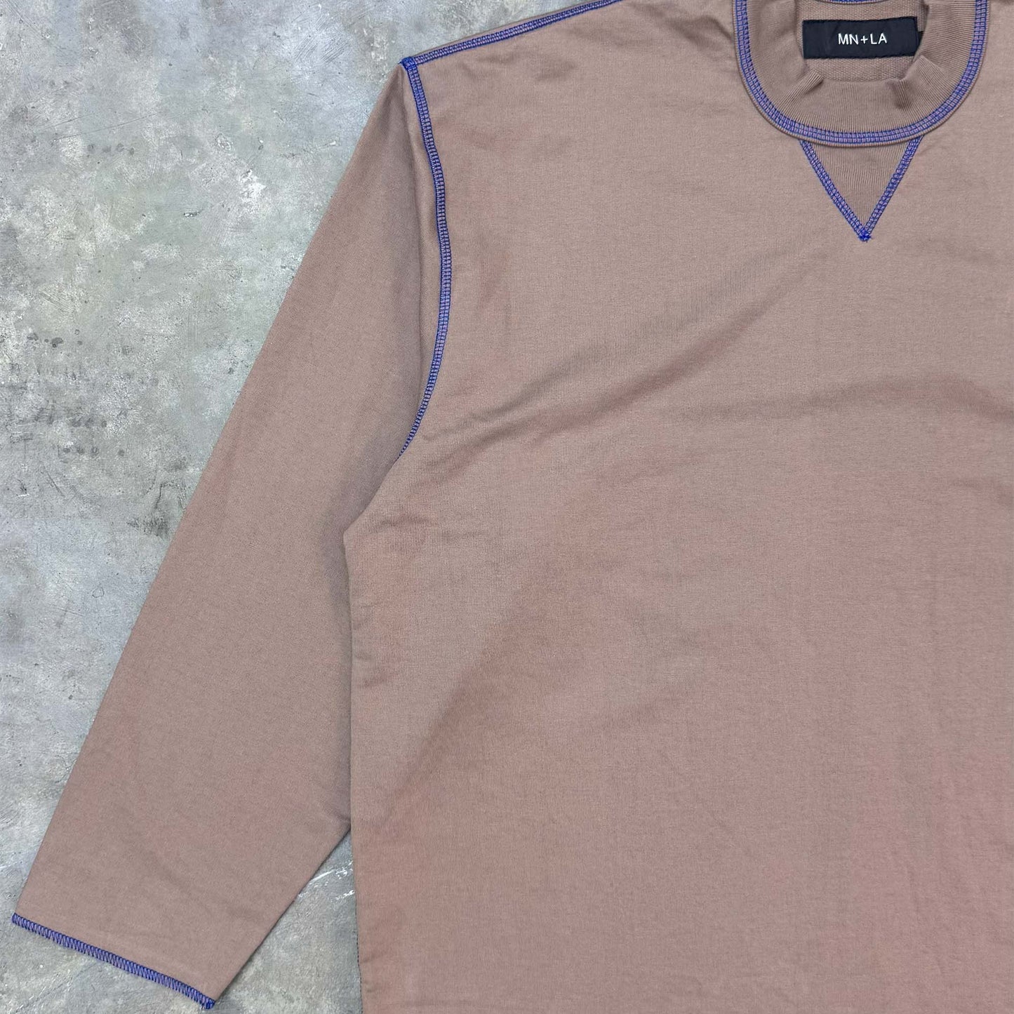 EXO™ MILITIA LONGSLEEVE TEE V3 IN MAUVE/AZURITE