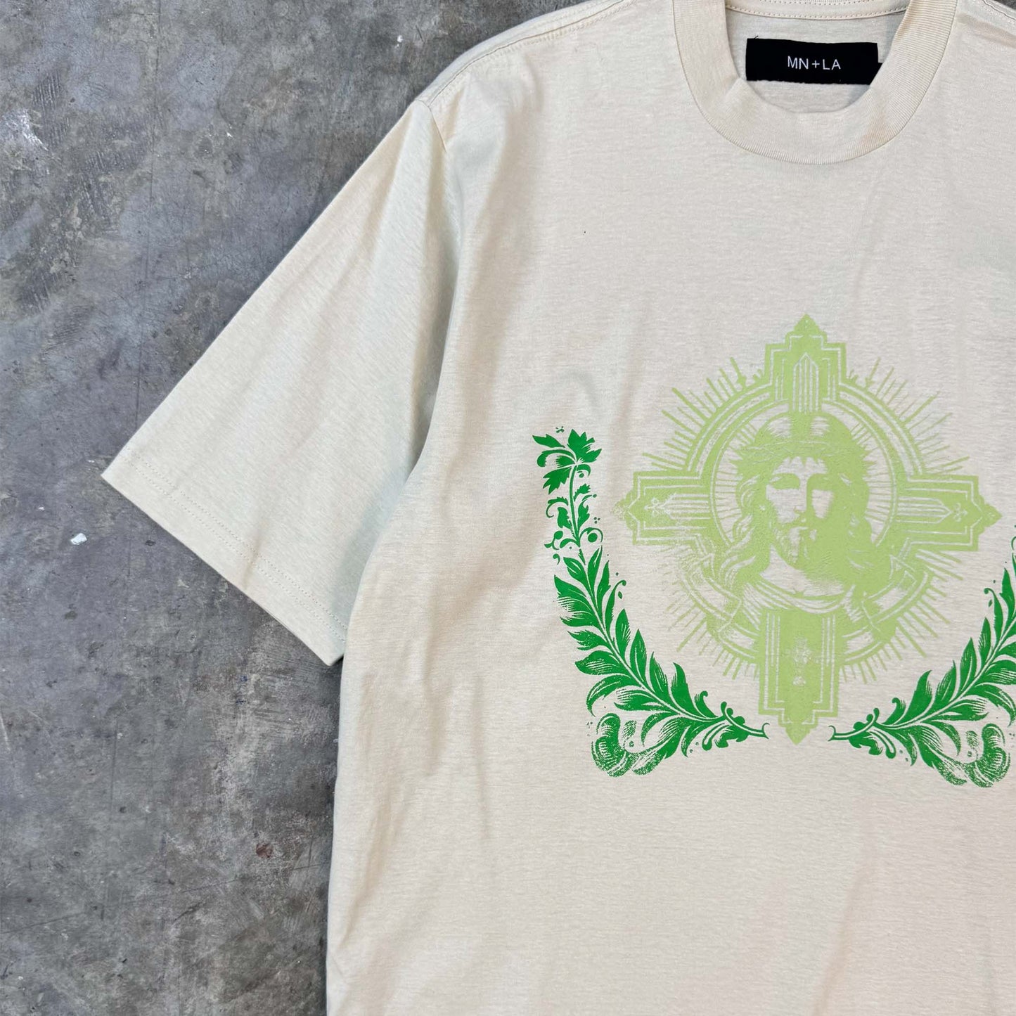 "IMMANUEL" TEE IN OAT