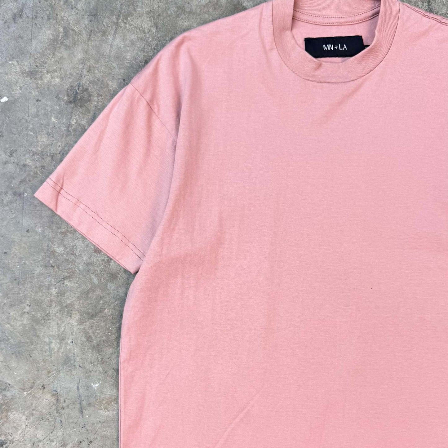 BOX TEE IN PINK