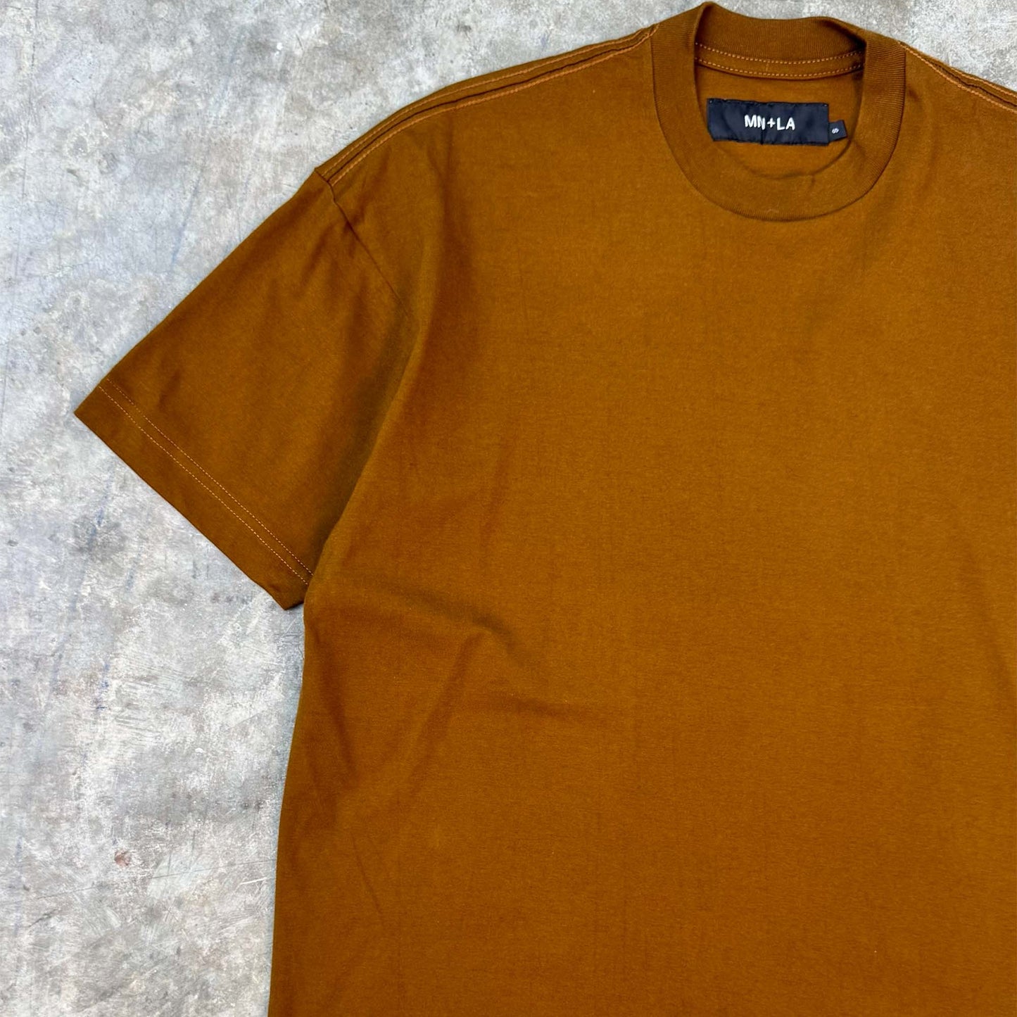BOX TEE IN RUST