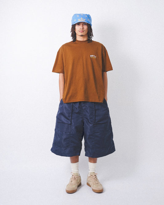"GOLDEN COAST" TEE IN RUST