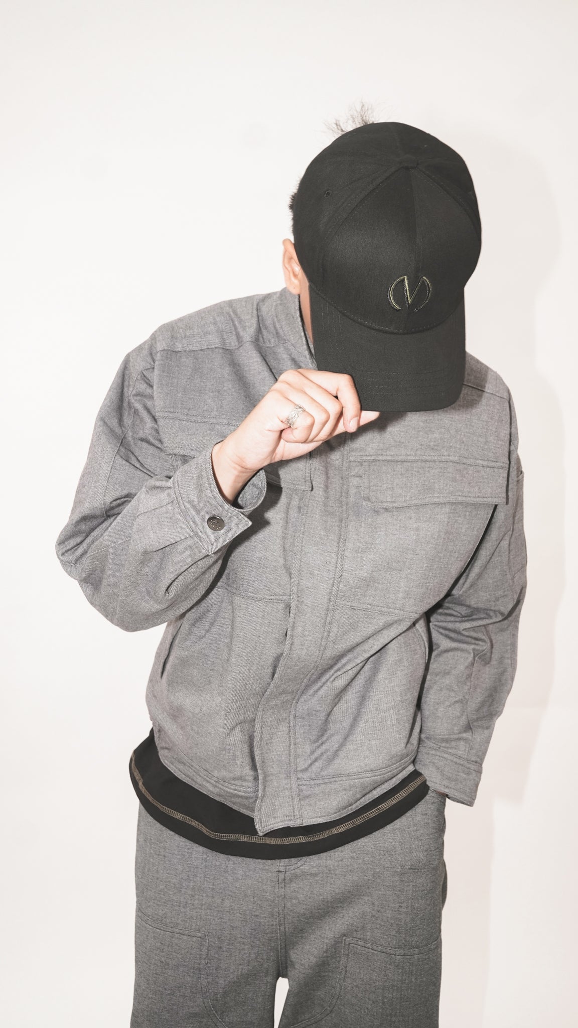 ROGUE WORK JACKET IN STONE GREY