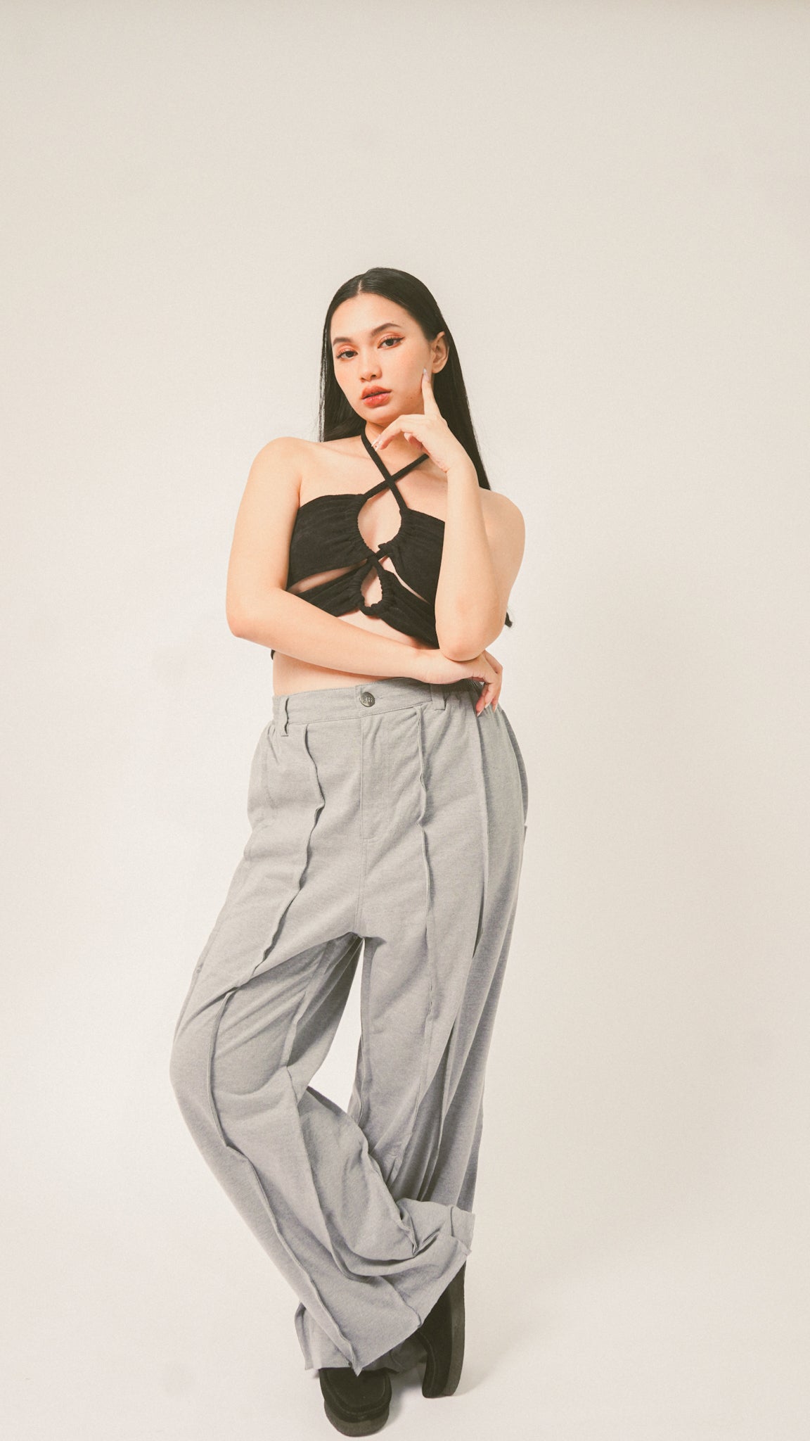 DASHA IN HEATHER GREY