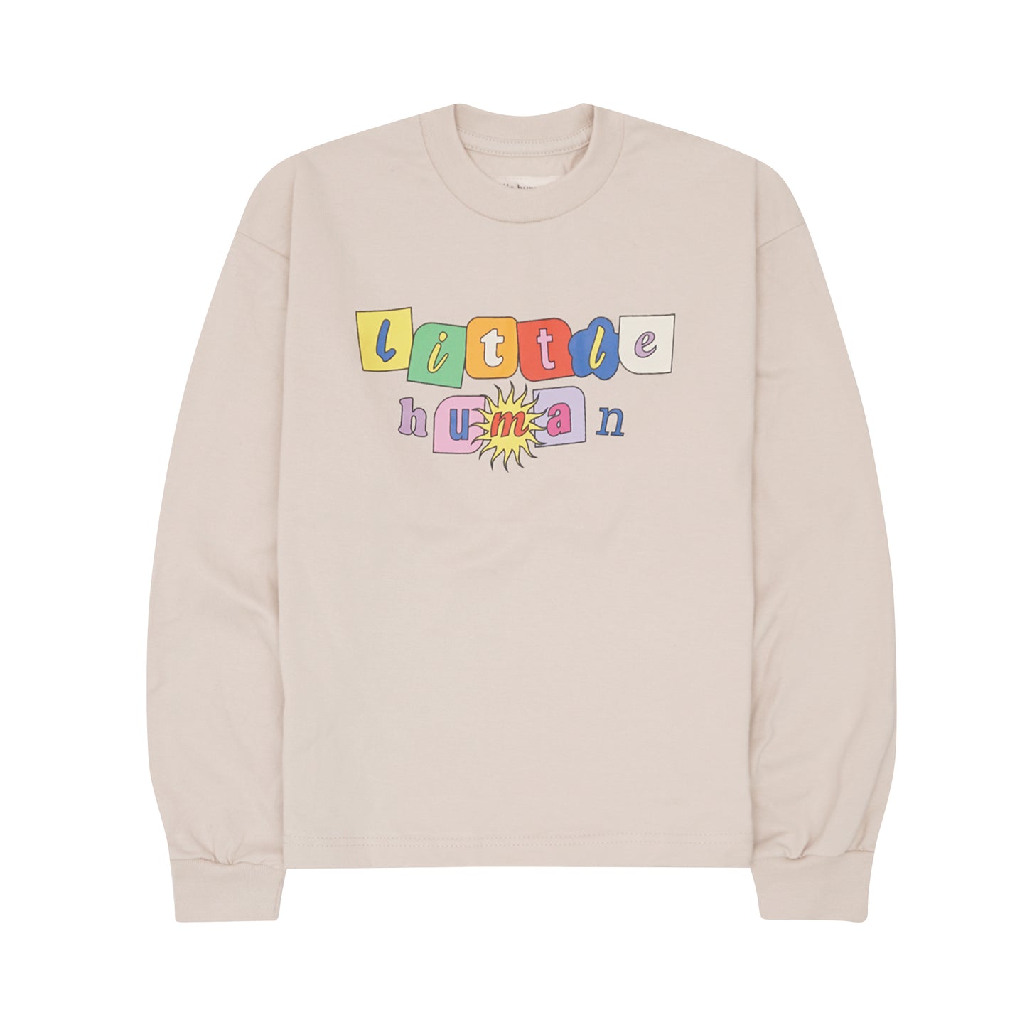 "SUN IS OUT" LITTLE HUMAN™ LONGSLEEVE TEE IN OAT