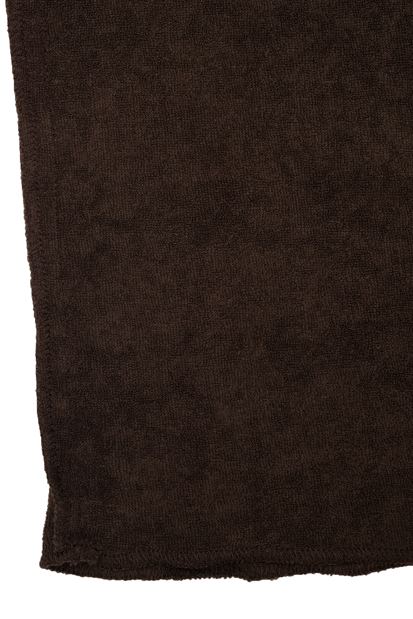 WOOD TOWEL TERRY RAW FINISH LOUNGE PANTS