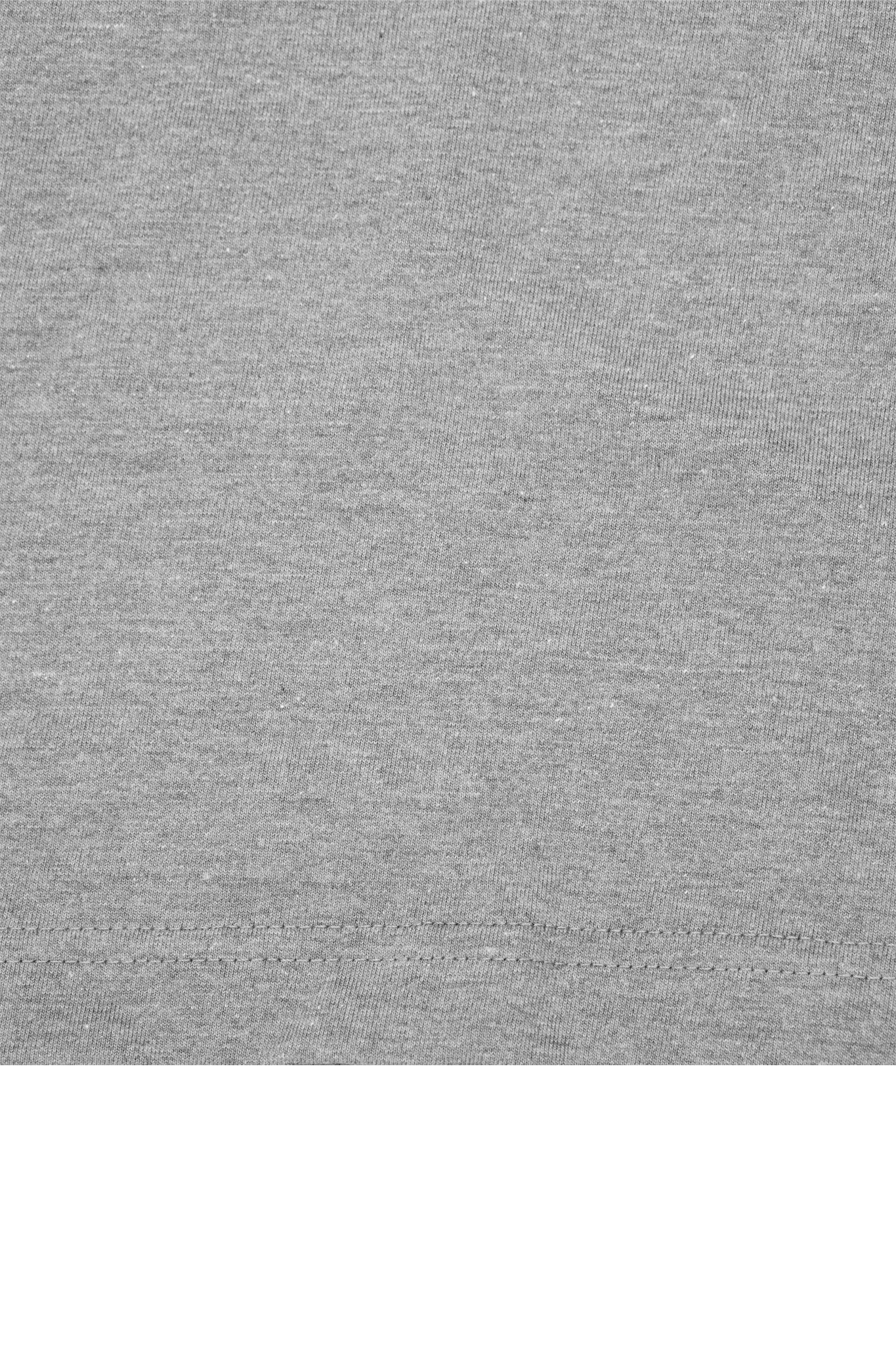 BOX TEE IN HEATHER GREY