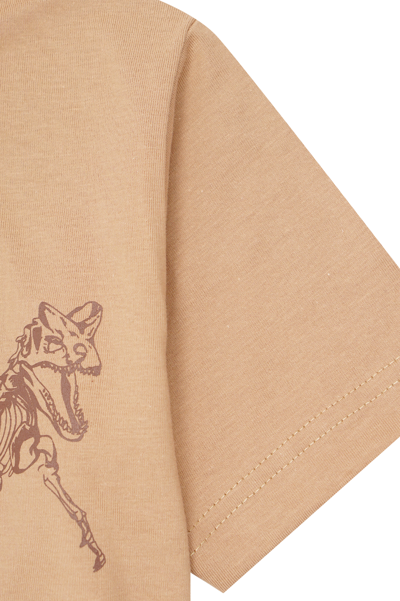 "DILOPHOSAURUS" LITTLE HUMAN™ TEE IN WHEAT
