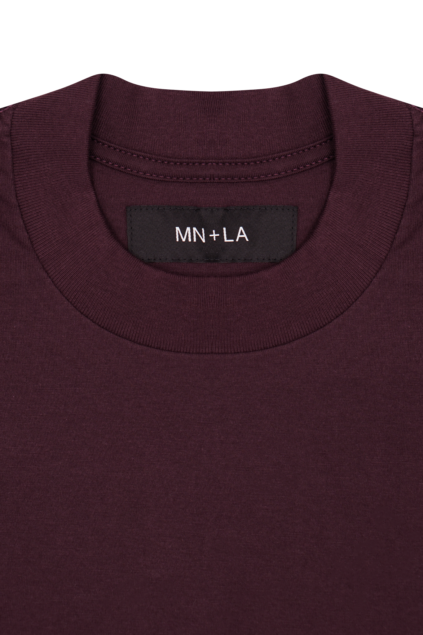 BOX TEE IN WINE