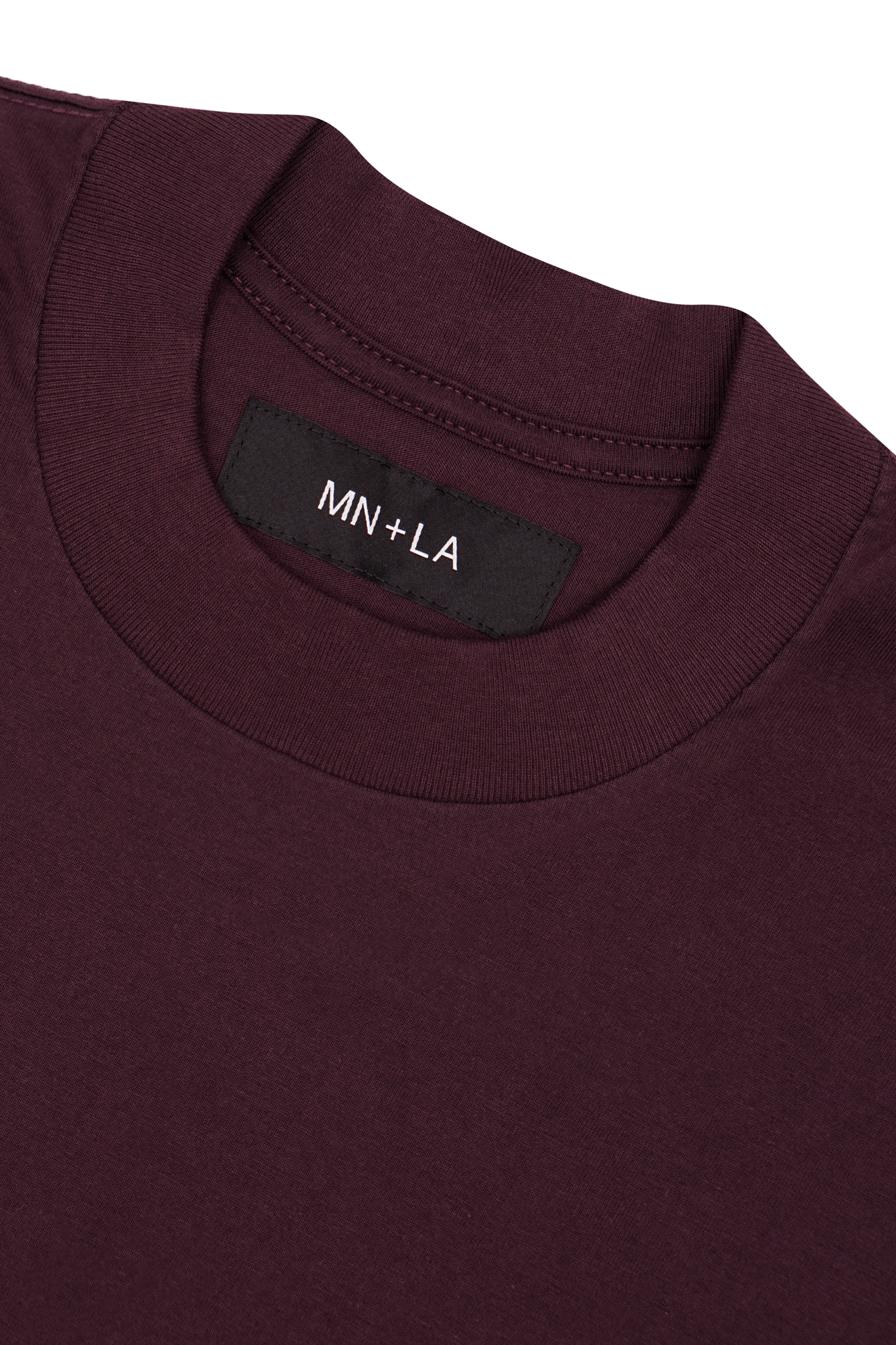 BOX TEE IN WINE