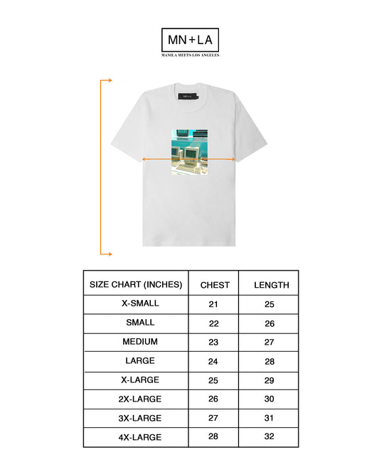 "MACINTOSH" TEE IN WHITE