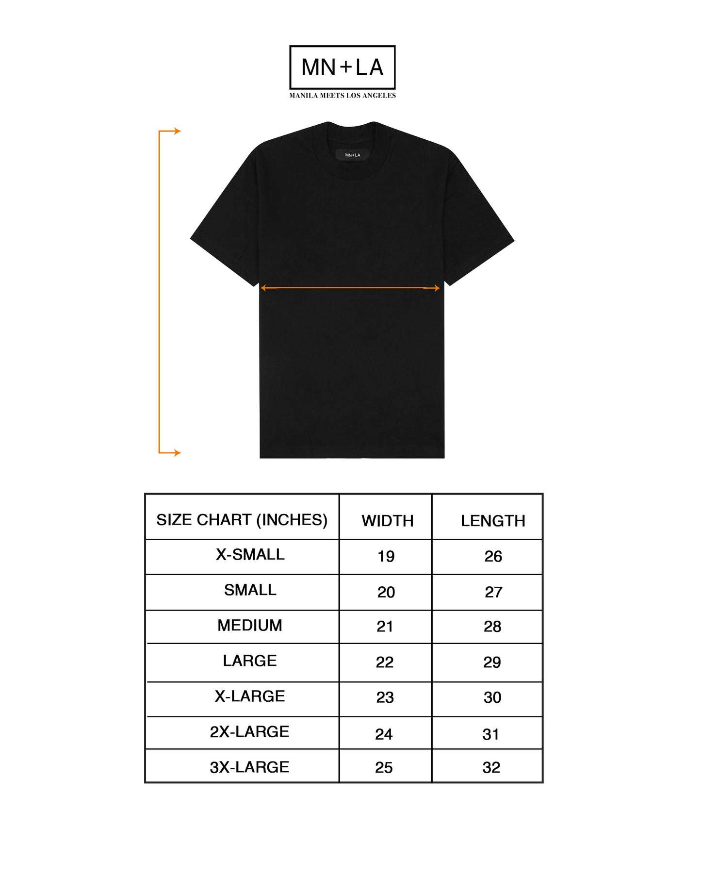CLASSIC TEE IN CAVIAR
