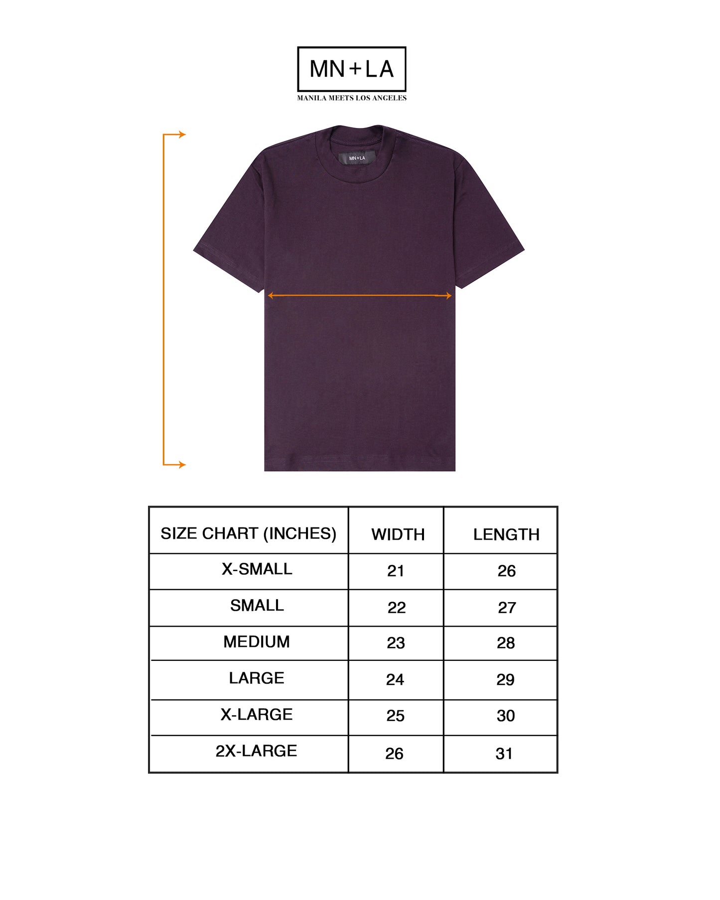 CLASSIC TEE IN SHADOW PURPLE