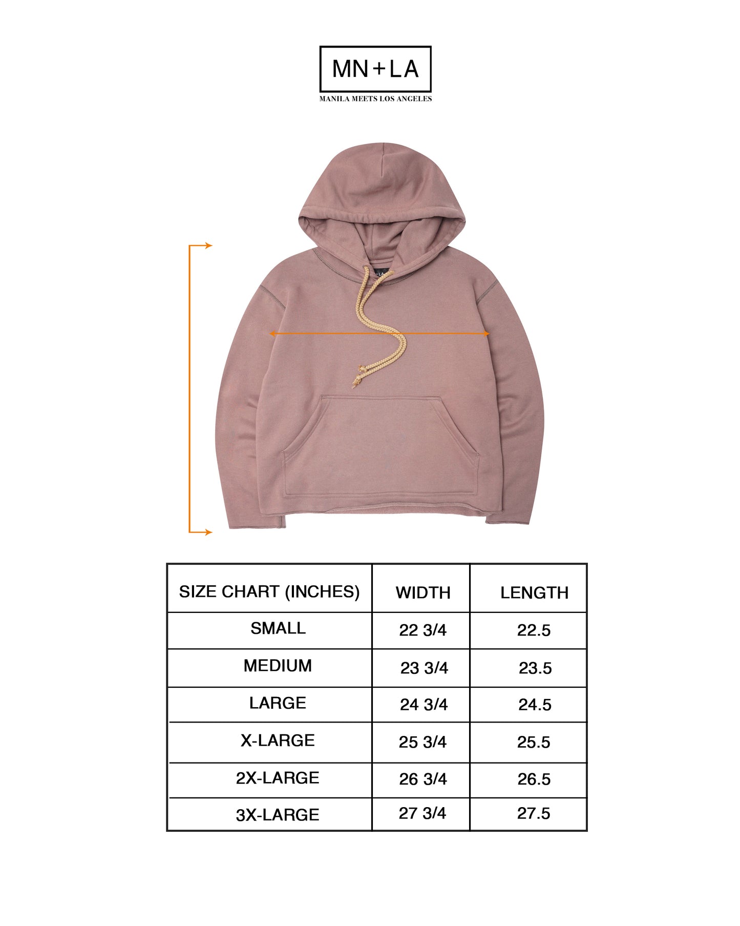 EXO™ CUTOFF HOODIE IN MAUVE