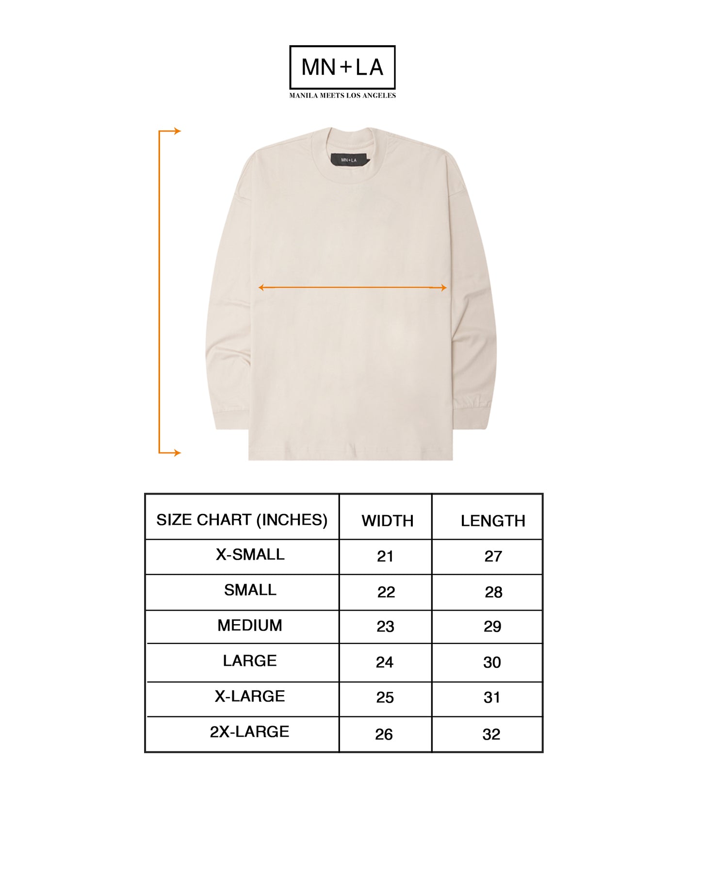 LONGSLEEVE TEE IN OAT