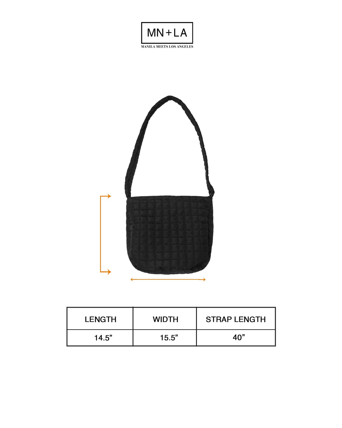 "FLOW" CROSS BAG IN GRAPHITE