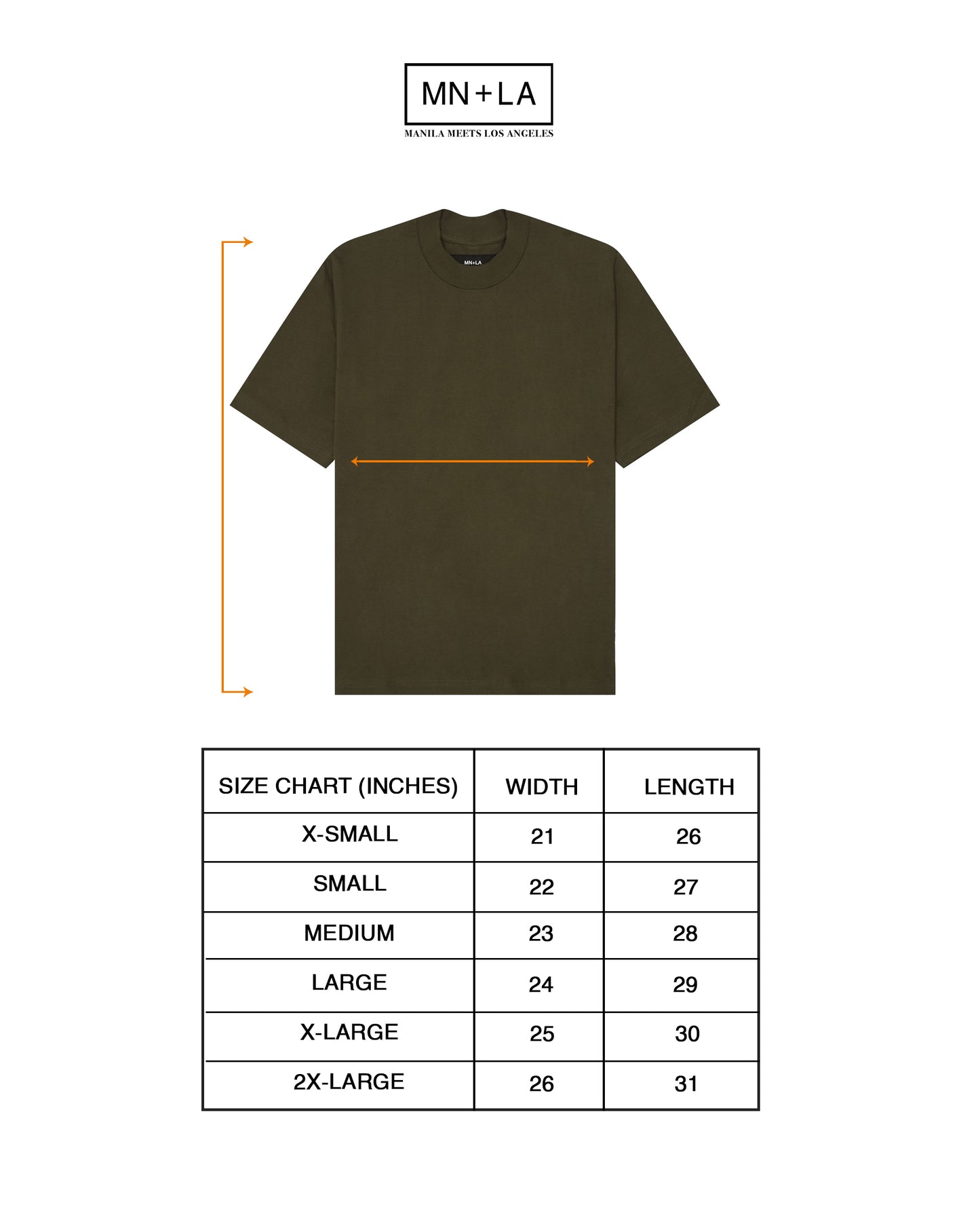 BOX LITE TEE IN OLIVE