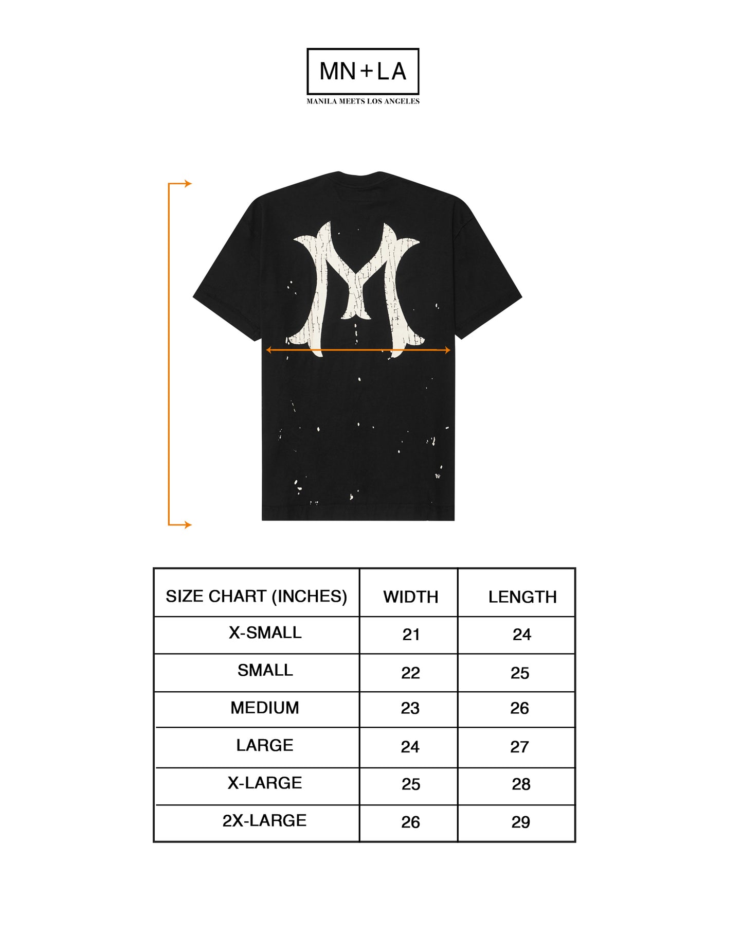 "HITTER" V3 BOX TEE IN CAVIAR