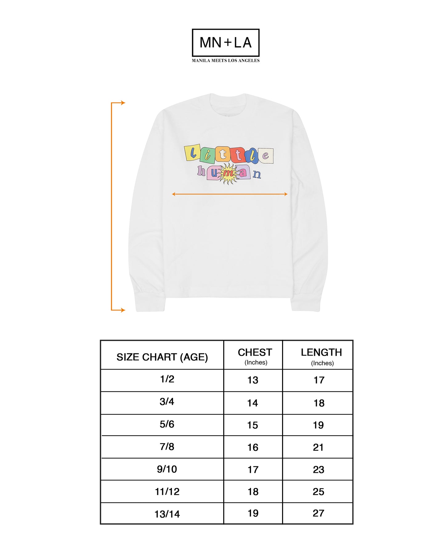 "SUN IS OUT" LITTLE HUMAN™ LONGSLEEVE TEE IN WHITE