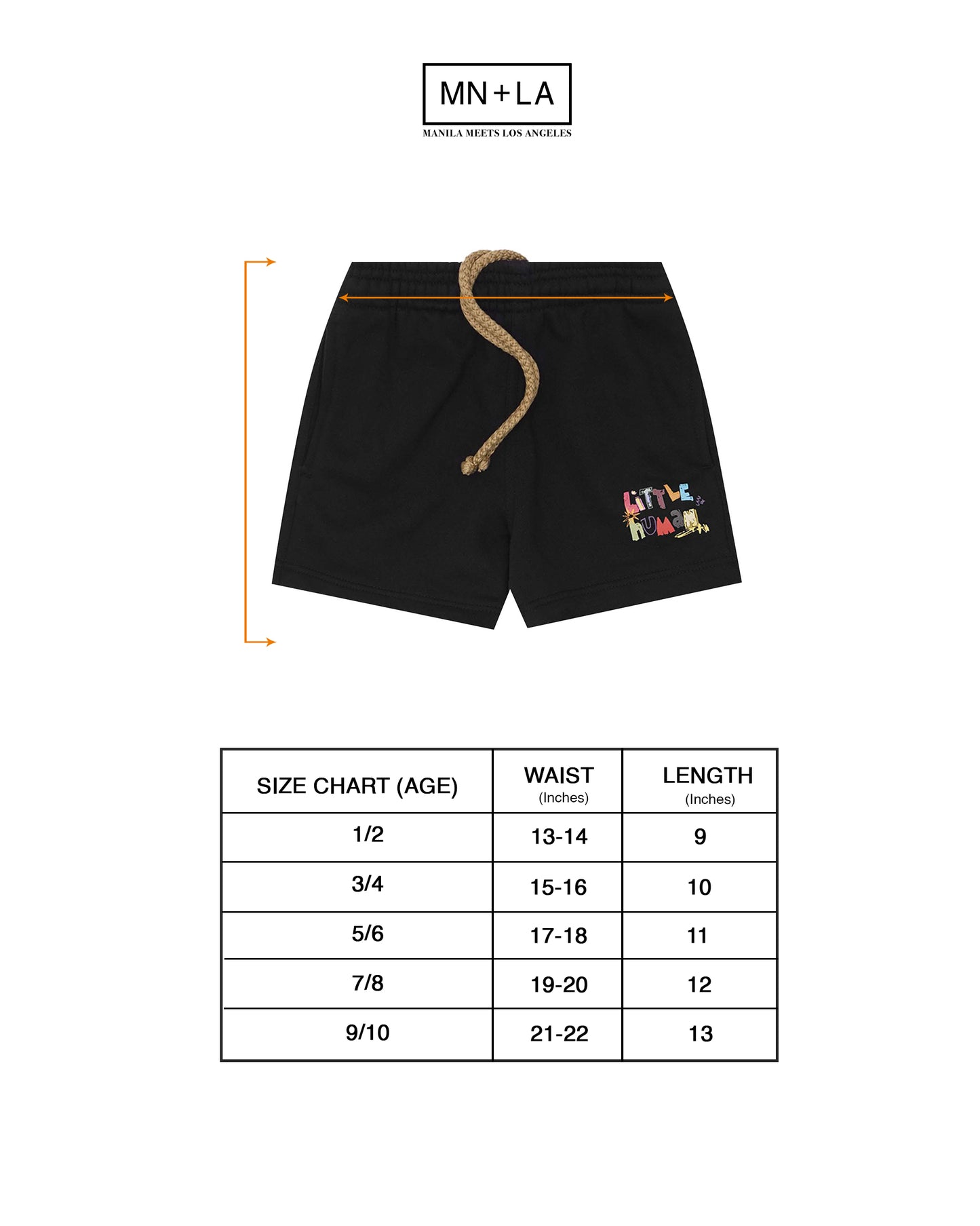 "CRAYONS" LITTLE HUMAN™ SWEATSHORTS IN ANTHRACITE