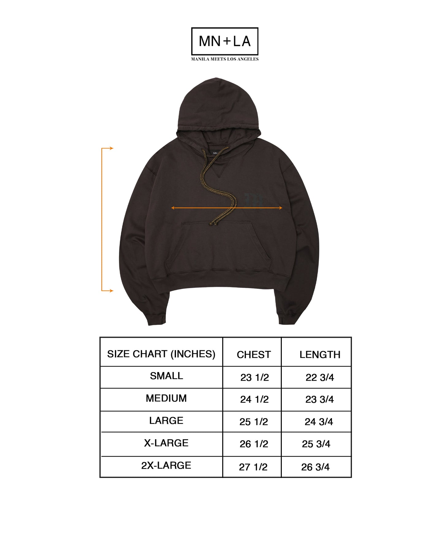 M'$ PAISLEY PATCHWORK MILITIA HOODIE IN CAVIAR