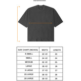 VAST TEE IN CHARCOAL GREY