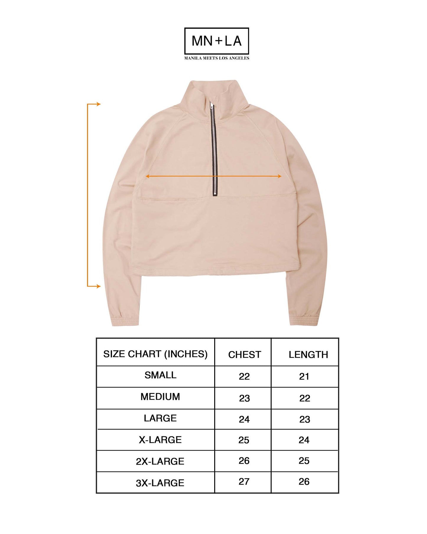 LINEN QUARTER ZIP L/S TEE V2 IN DUNE