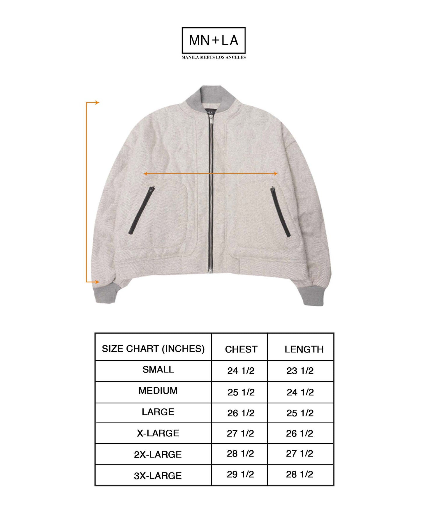 "FLOW" BOMBER JACKET IN GAINSBORO
