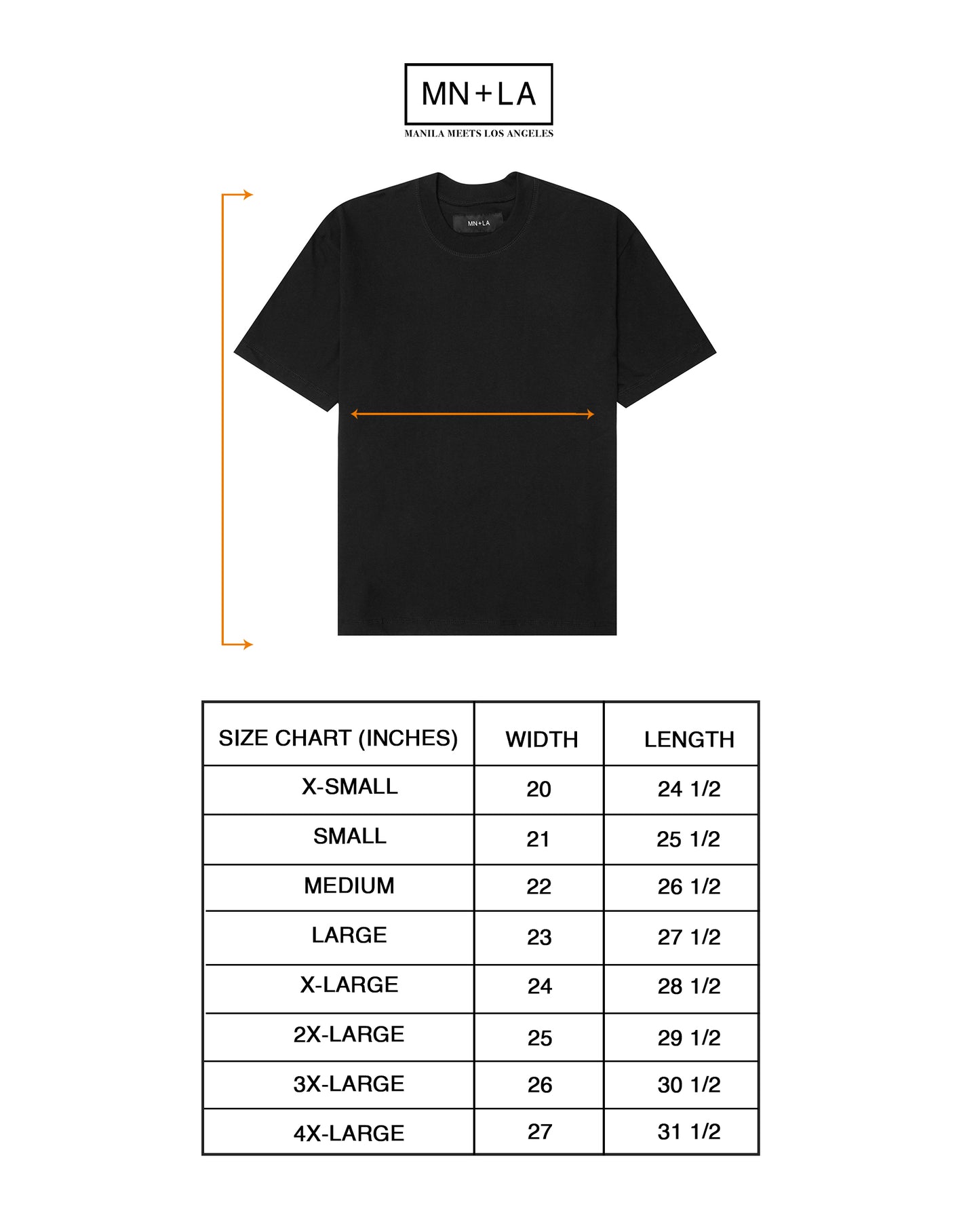 TOPSHELF TEE IN CAVIAR