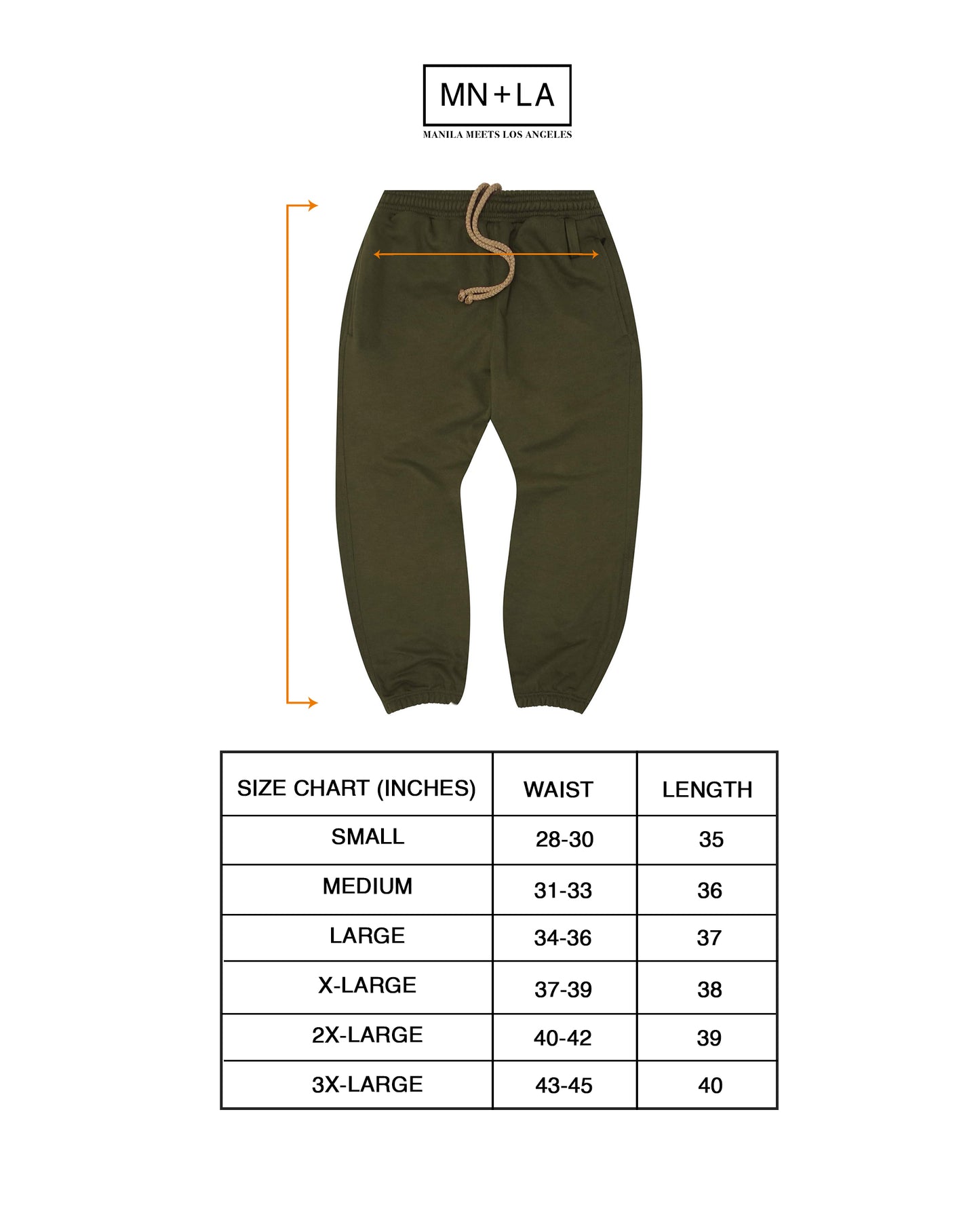 FRENCH TERRY SWEATPANTS IN OLIVE