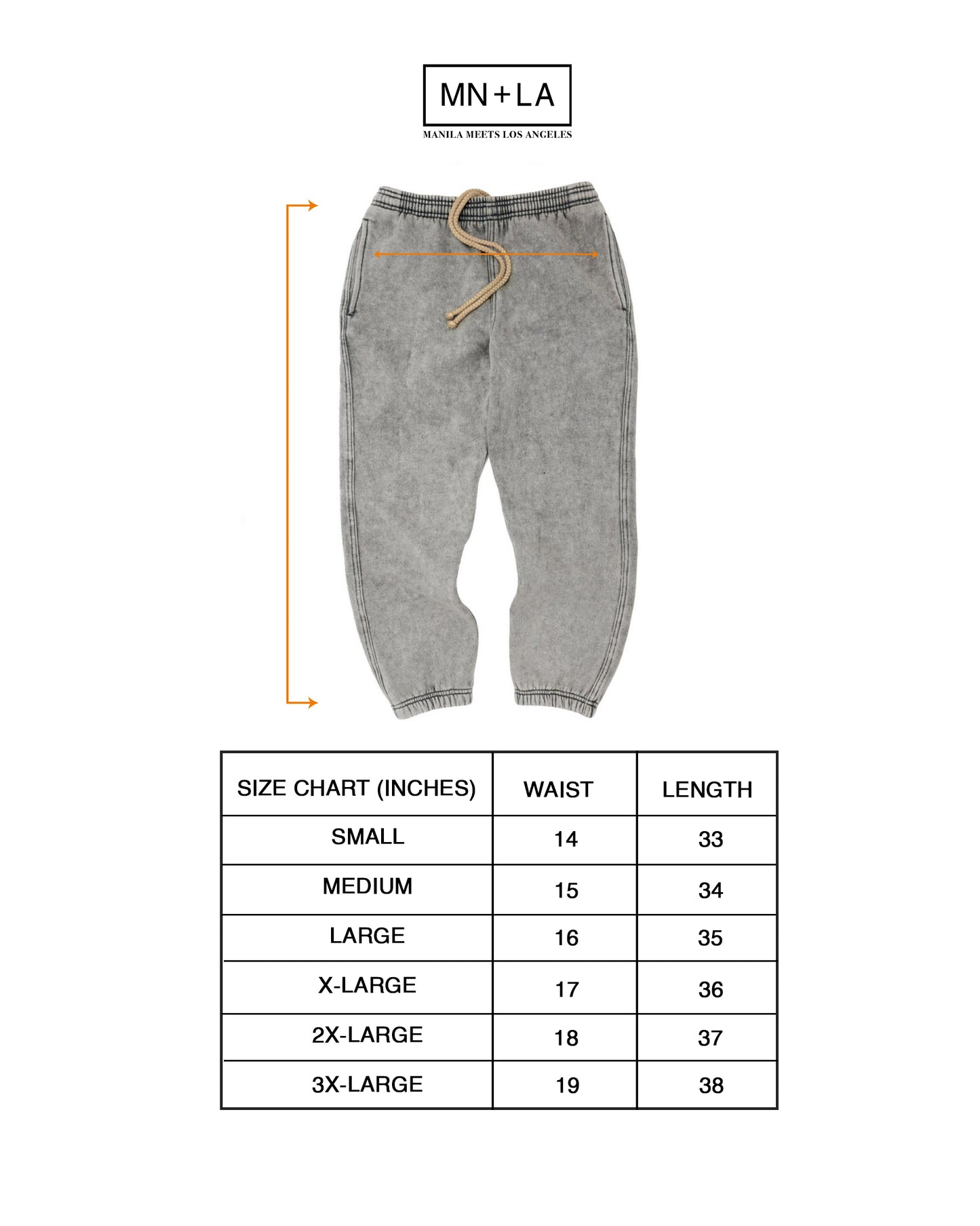 CEMENT GREY SWEATPANTS