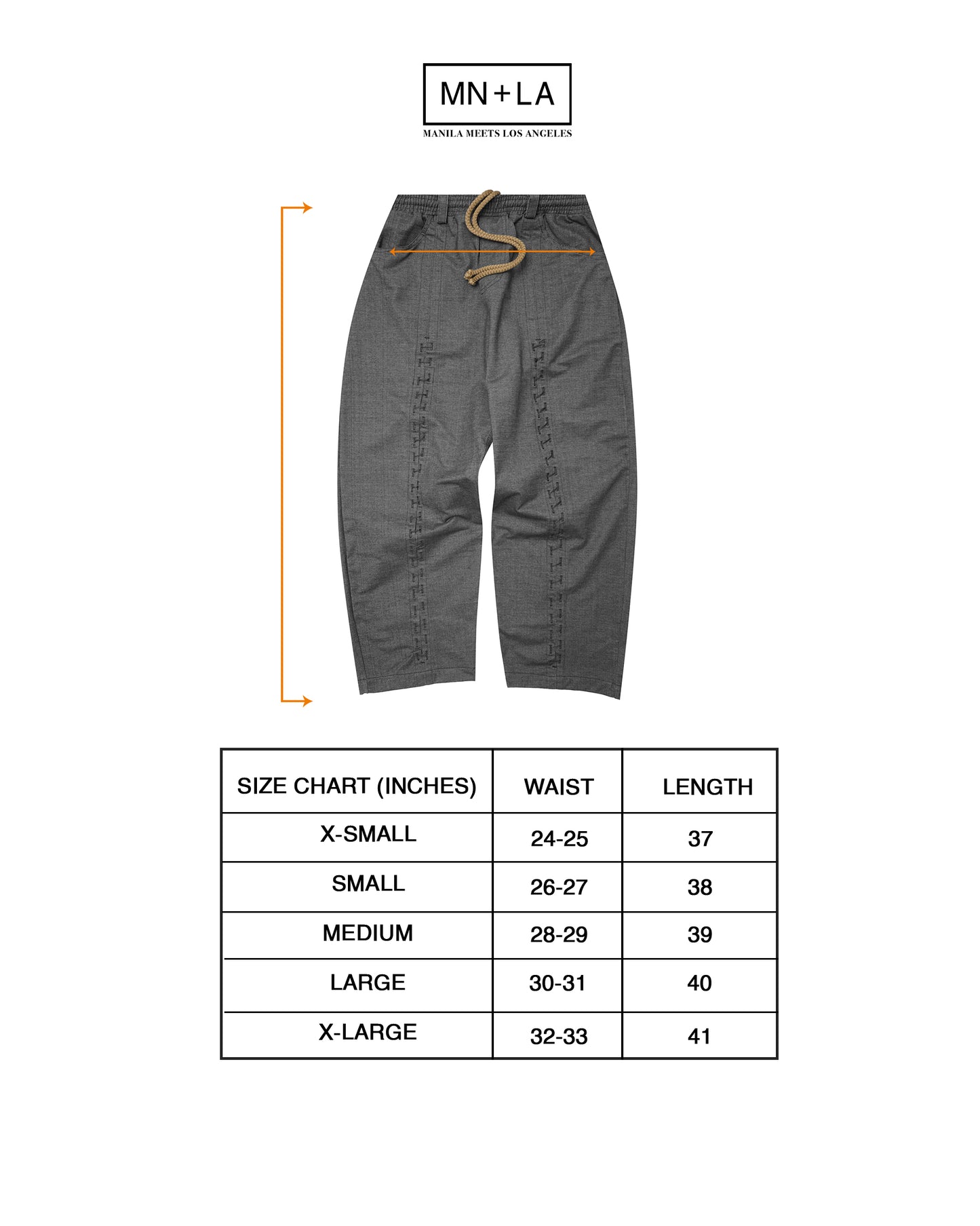 ANIKA PANTS IN GRAPHITE