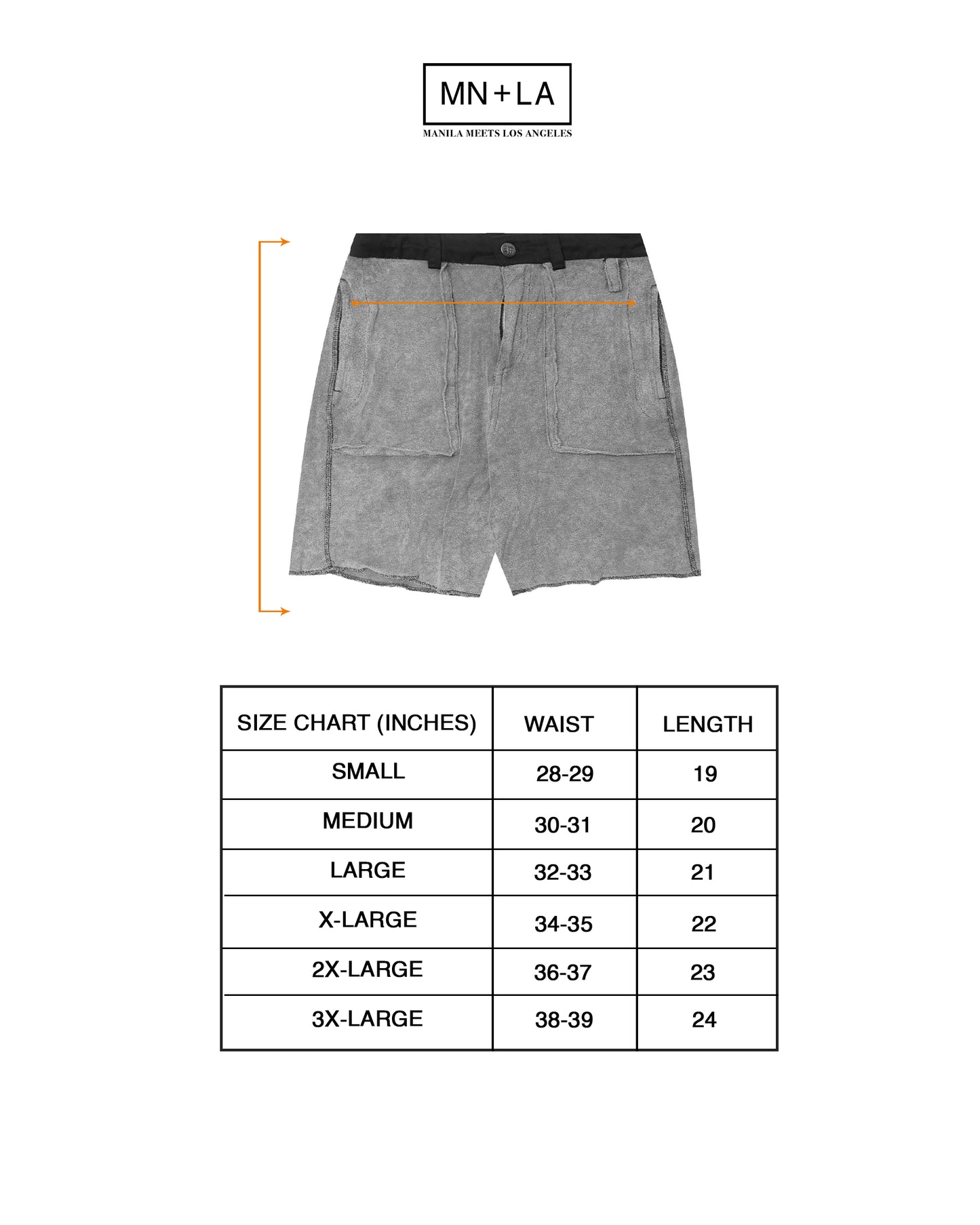 M+ OVERPOCKET TOWEL PHAT SHORTS IN CEMENT