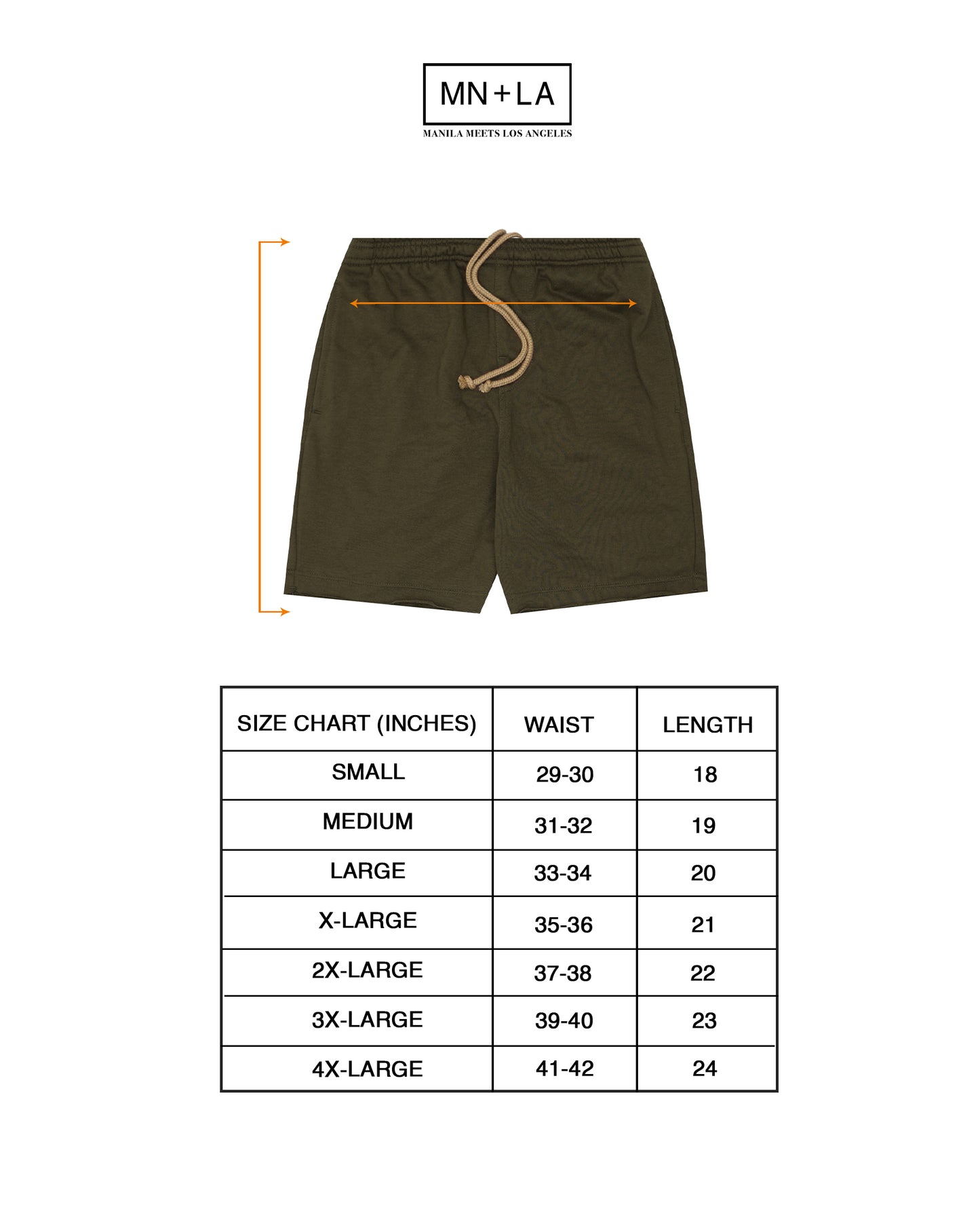 FRENCH TERRY RAW FINISH SWEATSHORTS IN OLIVE