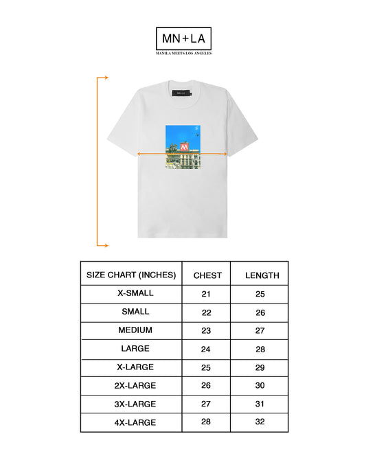 "METRO V2" TEE IN WHITE