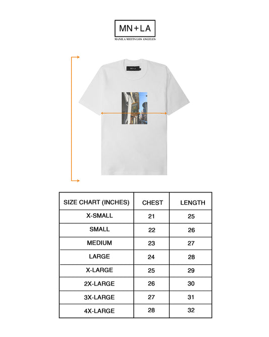 "MICKEY D" TEE IN WHITE