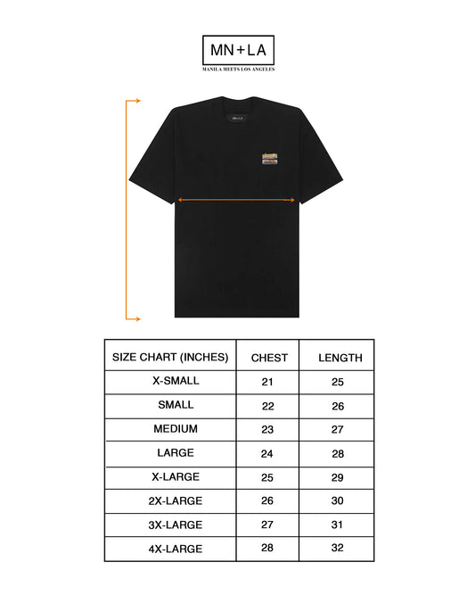 "GOLDEN COAST" TEE IN RUST