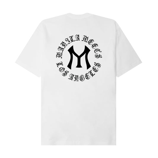 "HITTER" V2 TEE IN WHITE