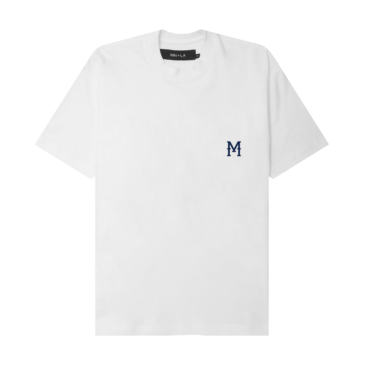"OUTLAW" BOX TEE IN WHITE