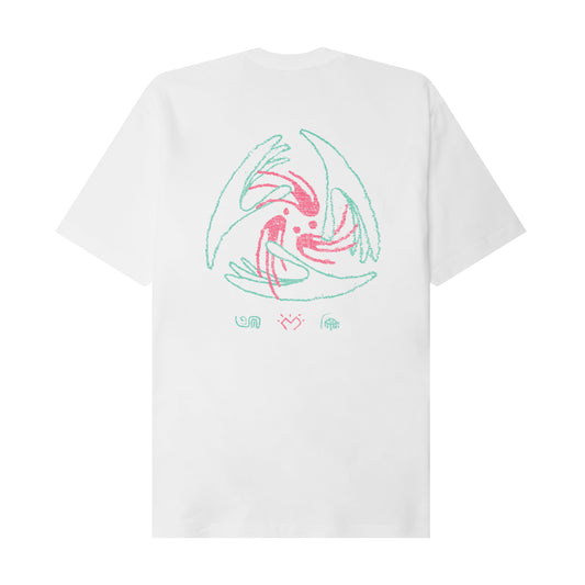 "LIMBO" TEE IN WHITE