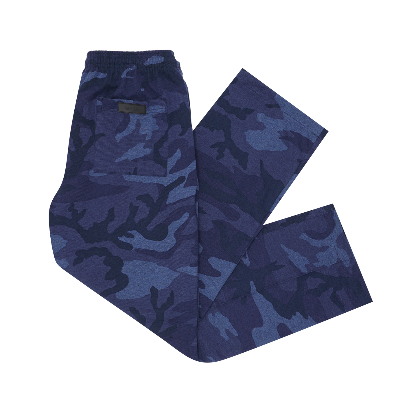 DEEP TRENCH CAMO PLEATED WIDE LOUNGE PANTS